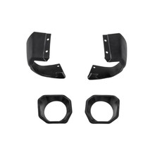 Rugged Ridge Jeep 19-22 Wrangler JL/20-22 Gladiator Venator Front Bumper Stubby Ends - Black - 11549.64