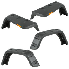 Rugged Ridge Hurricane Fender Flare Kit US Smooth 07-18 Jeep Wrangler JK - 11640.25