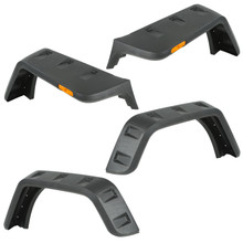 Rugged Ridge Hurricane Fender Flare Kit US Smooth 07-18 Jeep Wrangler JK - 11640.25