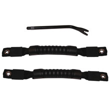 Rugged Ridge Door Pull Straps Black 97-06 Jeep Wrangler - 11826.01