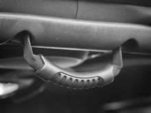 Rugged Ridge Rear Side Grab Handles Black 07-18 Jeep Wrangler Unlimited JK - 13305.14