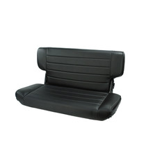 Rugged Ridge Fold&Tumble Rear Seat Black Denim 97-02 Jeep Wrangler TJ - 13463.15