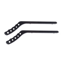 Rugged Ridge Aluminum Grab Handles Rear Pair Black 07-18 Jeep Wrangler JK/JKU - 13505.52