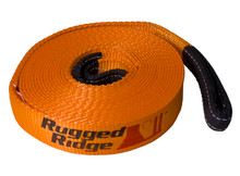 Rugged Ridge ATV/UTV Recovery Strap 1in x 15 feet - 15104.04