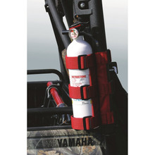 Rugged Ridge Fire Extinguisher Holder Red - 63305.20