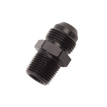Russell Performance -8 AN to 3/8in NPT Straight Flare to Pipe (Black) - 660483