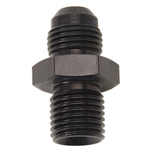 Russell Performance -6 AN Flare to 14mm x 1.5 Metric Thread Adapter (Black ) - 670523