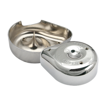 S&S Cycle 66-84 BT w/ 5 Gal Tanks Notched Teardrop Air Cleaner Cover For Super E/G Carbs - 17-0372