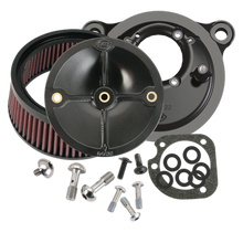 S&S Cycle 93-99 BT Models w/ Stock CV Carb Stealth Air Cleaner Kit w/o Cover - 170-0100