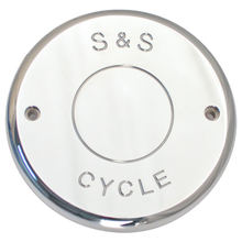 S&S Cycle 14-16 Indian Touring Models Nostalgic Chrome Billet Cover For S&S Air Cleaners - 170-0239