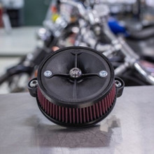S&S Cycle 2017+ M8 Models Stealth Air Cleaner Kit w/o Cover - 170-0354C