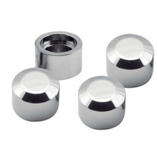 S&S Cycle 1984+ BT/86-03 XL Chrome Head Bolt Covers - 50-0333