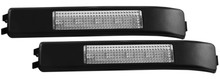 ANZO LED Mirror Lights 2009-2014 Ford F-150 LED Mirror Lights Clear w/ Amber LED - 861115