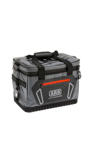 ARB Cooler Bag Charcoal w/ Red Highlights 15in L x 11in W x 9in H Holds 22 Cans - 10100376
