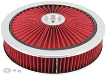 Spectre ExtraFlow HPR Air Cleaner Assembly 14in. x 3in. - Red - 47622