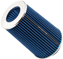 Spectre Adjustable Conical Air Filter 9-1/2in. Tall (Fits 3in. / 3-1/2in. / 4in. Tubes) - Blue - 9736