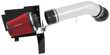 Spectre 99-07 GM Truck V8-4.8/5.3/6.0L F/I Air Intake Kit - Clear Anodized w/Red Filter - 9900