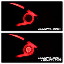 Spyder 16-18 Honda Civic 4 Door Light Bar LED Tail Lights - Black Smoke (ALT-YD-HC164D-LB-BSM) - 5086440