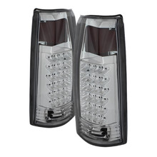Xtune Yukon Denali 99-00 LED Tail Lights Chrome ALT-JH-CCK88-LED-C - 9022432