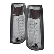 Xtune Yukon Denali 99-00 LED Tail Lights Chrome ALT-JH-CCK88-LED-C - 9022432