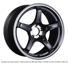 SSR GTX03 18x9.5 5x114.3 22mm Offset Black Graphite Wheel - XC18950+2205GGM