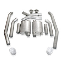 Stainless Works 2005-06 GTO 3in Catback Chambered Mufflers X-Pipe - 05GTOTMCB