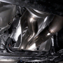Stainless Works 2017 F-150 Raptor 3.5L 3in Downpipe High-Flow Cats Factory Connection - FTR17DPCAT