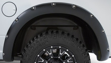 Stampede 2009-2018 Dodge Ram 1500 67.4/76.3/96.3in Ruff Riderz Fender Flares 4pc Textured - 8421-5