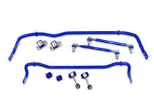 SuperPro 2015 Audi A3 TDI Prestige Front / Rear 24mm & 22mm Adjustable Sway Bar and End Link Kit - RCVAG033KIT