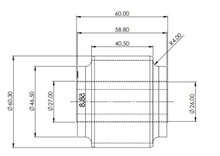 Superpro Trailing Arm-to-Differential Mount Bushing Kit - SPF5513K