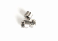 Ticon Industries 1/8in NPT Titanium Sensor Bung 1.5in to 5in Tubing - Coped End - 104-00400-6000