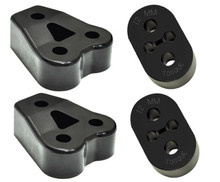 Torque Solution Exhaust Mount Kit: 10-12 Hyundai Genesis Coupe 3.8 - TS-EH-GEN38