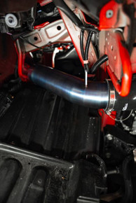 Torque Solution 2022+ Subaru WRX Titanium Intake Pipe Kit (Burnt Blue) - TS-SU-813BU