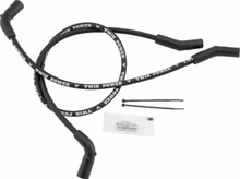 Twin Power 09-16 FLH FLT Black Ignition Wire Set - 110115