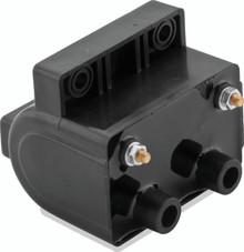 Twin Power 65-79 Big Twin and XL Ignition Coil Black Replaces H-D 31609-65A 5 Ohm - 210529