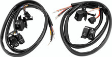 Twin Power 07-10 Big Twin and XL Black Handlebar Switch Kit Does Not Include Audio or Cruise - 482690