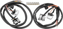 Twin Power 07-10 FLH FLT FXST FLST FXD XL Chrome Handlebar Switch Kit - 482691