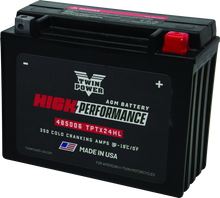 Twin Power YTX-24HL High Performance Battery Replaces H-D 66010-82A Made in USA 350 CCA - 485006