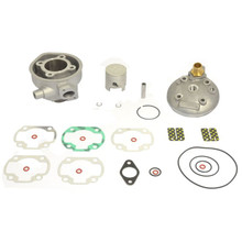 Athena 98-00 Aprilia 51 LC 50 47.6mm Bore 70cc 10mm Pin Flat Piston Big Bore Cylinder Kit w/Head - 081100
