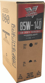 Twin Power 85W140 Semi-Synthetic Transmission Lube 6 Gallon Bag In Box - 539029