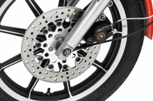 Twin Power 84-17 Big Twin Exc 11.8 and Lug Mount 84-13 XL Front 11.5 Floating Rotor Mesh Silver - 666834