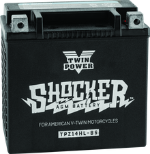Twin Power YTX-14L Shocker Battery Replaces H-D 65958-04 220 CCA - 781152