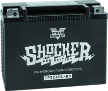 Twin Power YTX-24HL Shocker Battery Replaces H-D 66010-82A 410 CCA - 781155