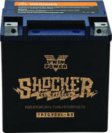 Twin Power YTX-32HL Shocker Gel Battery Replaces H-D 66010-97A 445CCA - 781235