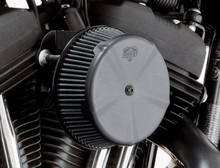 Vance & Hines Black Skullcap Intake Cover - 71015