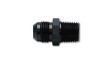 Vibrant -10AN to 3/4in NPT Straight Adapter Fitting - Aluminum - 10226