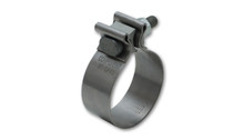 Vibrant SS Accuseal Exhaust Seal Clamp for 2.5in OD Tubing (1in wide band) - 1166