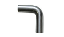 Vibrant 3.5in O.D. T304 SS 90 deg Mandrel Bend 6in x 6in leg lengths (5.5in Centerline Radius) - 13043