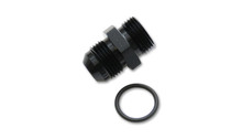 Vibrant -20AN Flare to AN Straight Cut Thread (1-5/16-12) Adapter Fitting - 16848