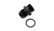 Vibrant -20AN Flare to AN Straight Cut Thread (1-5/16-12) Adapter Fitting - 16848